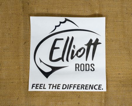 Elliott Rods Decal - Black